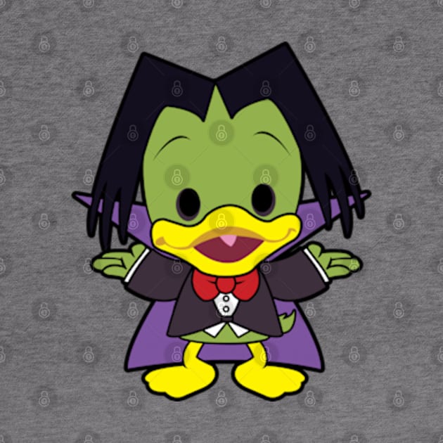 Count Duckula Chibi by mighty corps studio